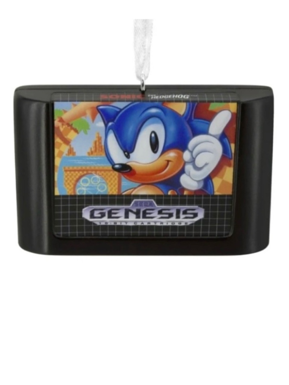 Hallmark Sonic the Hedgehog “Sonic Game Cartridge” Christmas Ornament (NWT) - Picture 1 of 13